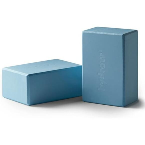 Hydrow Yoga Block EVA Foam Supportive Lightweight Blue Pilates Meditation Prop - Picture 7 of 7